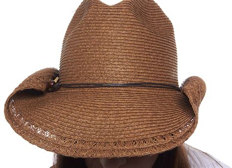 rolled brim cowboy hat|Amazon.com: Rolled Brim Hat